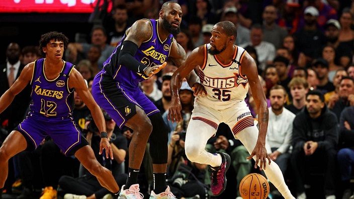 Phoenix Suns beenden drei Spiele andauernde Siegesserie der Los Angeles Lakers